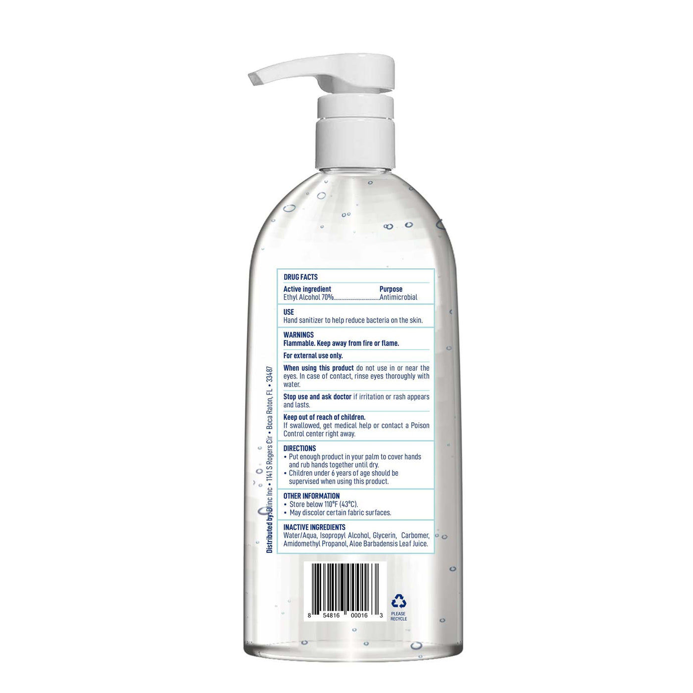 Antibacterial Hand Sanitizer 31.2oz